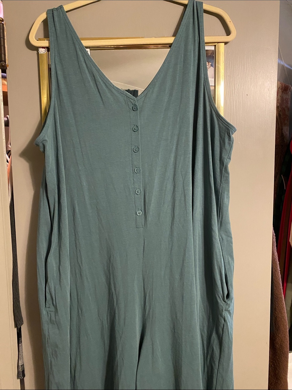 AnyBody Cozy Knit Jumpsuit